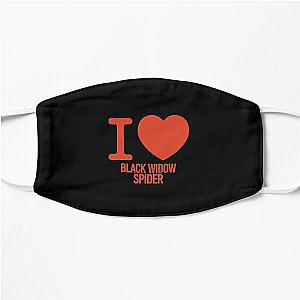 BEST Black Widow Spider EVER i love you Black Widow Spider gift- Perfect Gift Flat Mask