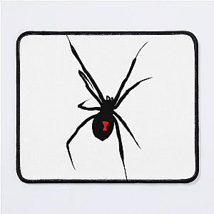 Black widow pattern Mouse Pad