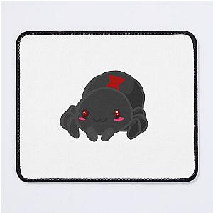 Chibi Black Widow Spider Mouse Pad