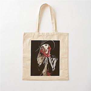 Black Widow Cotton Tote Bag