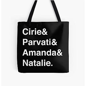 Black widow brigade All Over Print Tote Bag