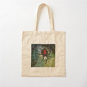 Cute Black Widow Spider Cotton Tote Bag