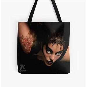 Black Widow 7 All Over Print Tote Bag