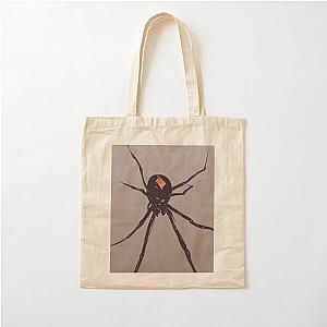 Black widow Cotton Tote Bag