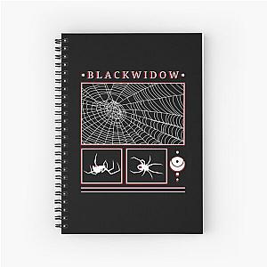 Black Widow Spiral Notebook