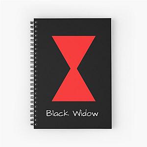 Black widow Spiral Notebook