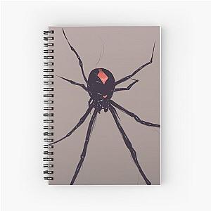 Black widow Spiral Notebook