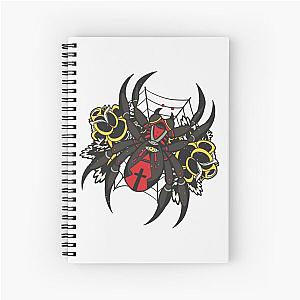 BLACK WIDOW SPIDER- Perfect Gift Spiral Notebook