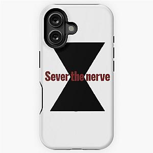 Sever the nerve Black Widow iPhone Tough Case