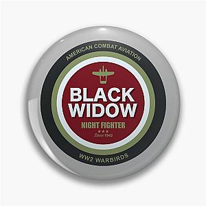 P-61 Black Widow Patch Pin