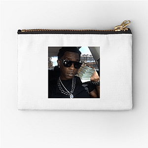 Blac Youngsta From The Block To The Bank Blac Youngsta Zipper Pouches