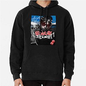 Bladee Drain Gang Red Light GTBSG poster logo Pullover Hoodie RB1807