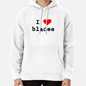 i heart bladee Pullover Hoodie RB1807