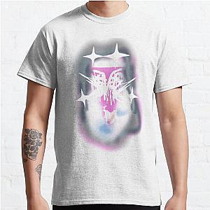 Bladee Drain Gang IDOL pink white logo Classic T-Shirt RB1807