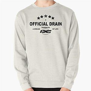 Bladee Drain Gang OFFICIAL DRAIN logo Pullover Sweatshirt RB1807