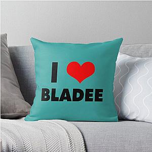 Bladee Merch I Heart Bladee   Throw Pillow RB1807