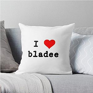 i heart bladee Throw Pillow RB1807