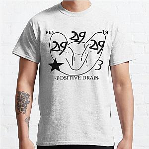 Bladee Drain Gang D9 -POSITIVE DRAIN- tag logo Classic T-Shirt RB1807