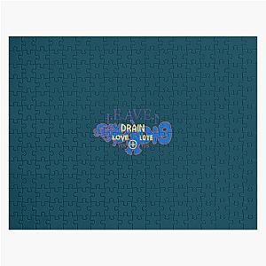 Bladee Drain Gang D9 Glory Bells Love towel logo   Jigsaw Puzzle RB1807