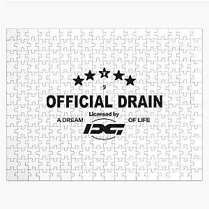 Bladee Drain Gang OFFICIAL DRAIN logo   Jigsaw Puzzle RB1807