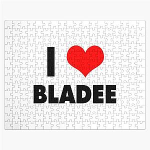 Bladee Merch I Heart Bladee   Jigsaw Puzzle RB1807