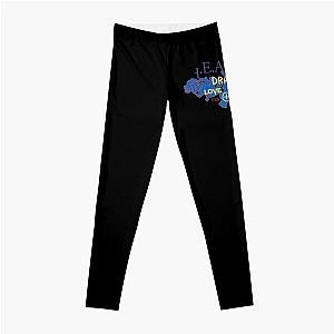 Bladee Drain Gang D9 Glory Bells Love towel logo   Leggings RB1807