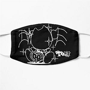 Drain baby bladee drain gang logo eversince trash island Flat Mask RB1807