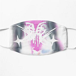 Bladee Drain Gang IDOL pink white logo Flat Mask RB1807