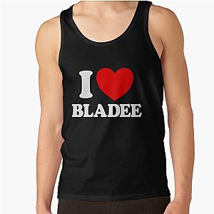 I Love Bladee Red Heart Bladee Lover I Love Bladee Gear Tank Top RB1807