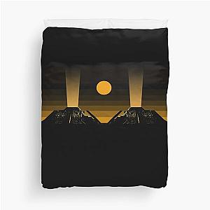 Blade Runner Tyrell Building Sunset Duvet Cover