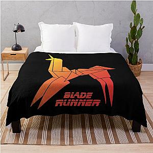 Blade Runner Unicorn Throw Blanket
