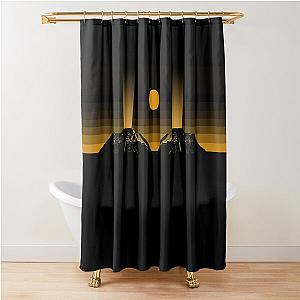 Blade Runner Tyrell Building Sunset Shower Curtain