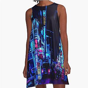 Blade Runner Nights A-Line Dress