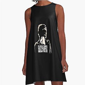 Tears in the Rain Blade Runner Monologue A-Line Dress