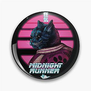 Midnight Runner 
Wee Hour Hyperactive Cat 
Crepuscular 
What Cats Do At Night 
Late Night Whimsical Blade Runner Parody - Chasing the Elusive Dot