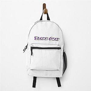 Blake Gray name shadow design backpack