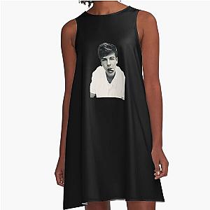 Blake Gray - Simp A-Line Black White Dress