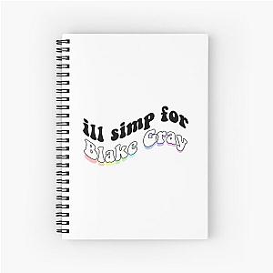I'm a fan of Blake Gray Spiral Notebook