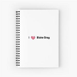 I Heart Blake Gray Notebook
