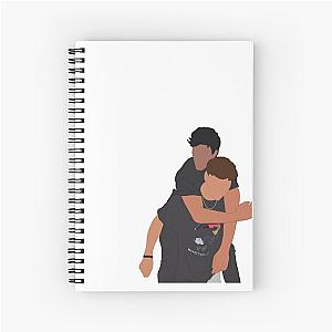 Noah Beck and Blake Gray Spiral Notebook