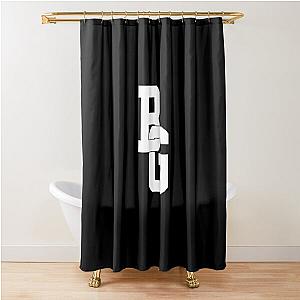 Blake Gray Logo Shower Curtain