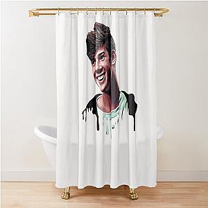 Blake Gray Shower Curtain