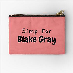 Simp for Blake Gray Zipper Pouch