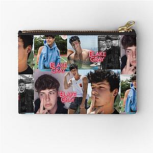 Blake Gray Zipper Pouch