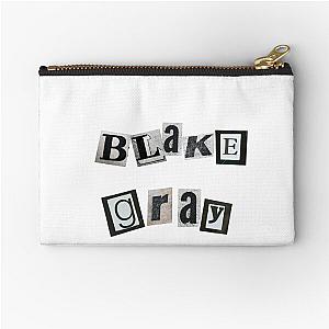 Blake Gray Magazine Zipper Pouch