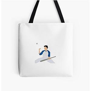 Blake Gray Playing Baseball Tote Bag