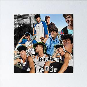 Blake Gray Collage Poster