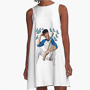 Blake Gray A Line Dress