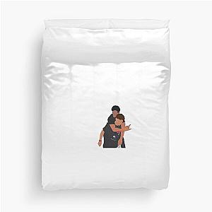 Noah Beck and Blake Gray Duvet Cover