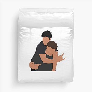 Noah Beck and Blake Gray Duvet Cover